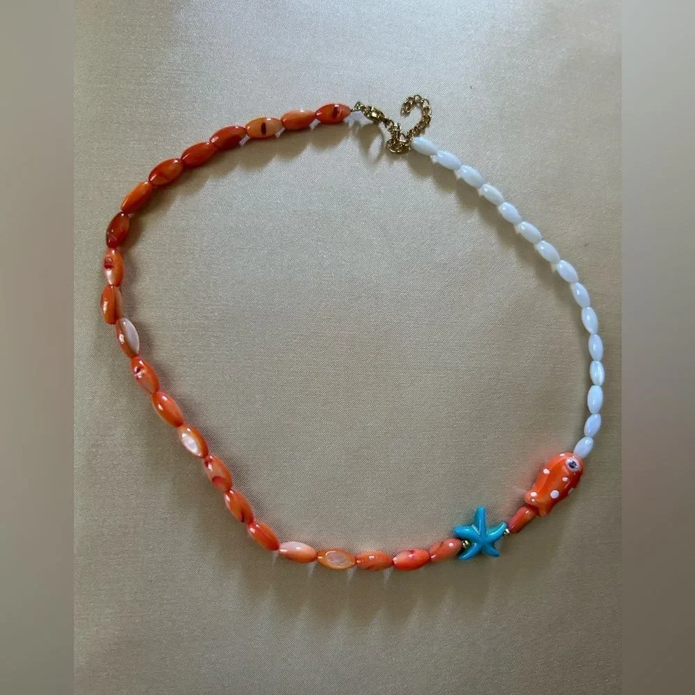 bohemian fish necklace A617_2